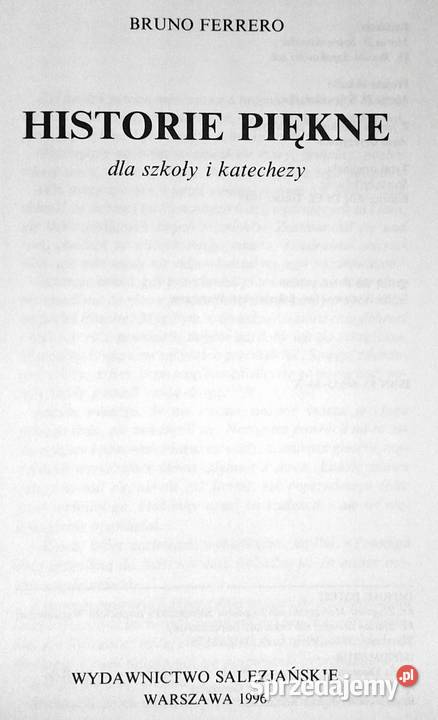 Historie piękne Bruno Ferrero Chełm