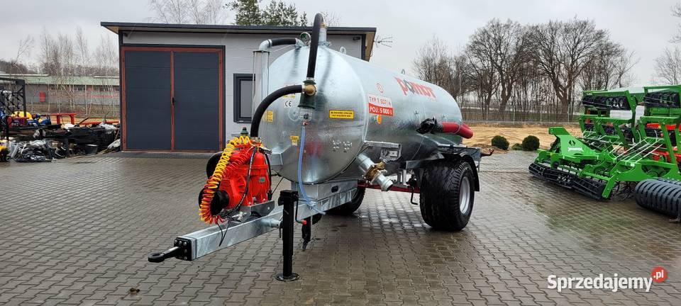 Wóz asenizacyjny Pomot Beczkowóz 5000L Meprozet nieuszkodzony Zdany