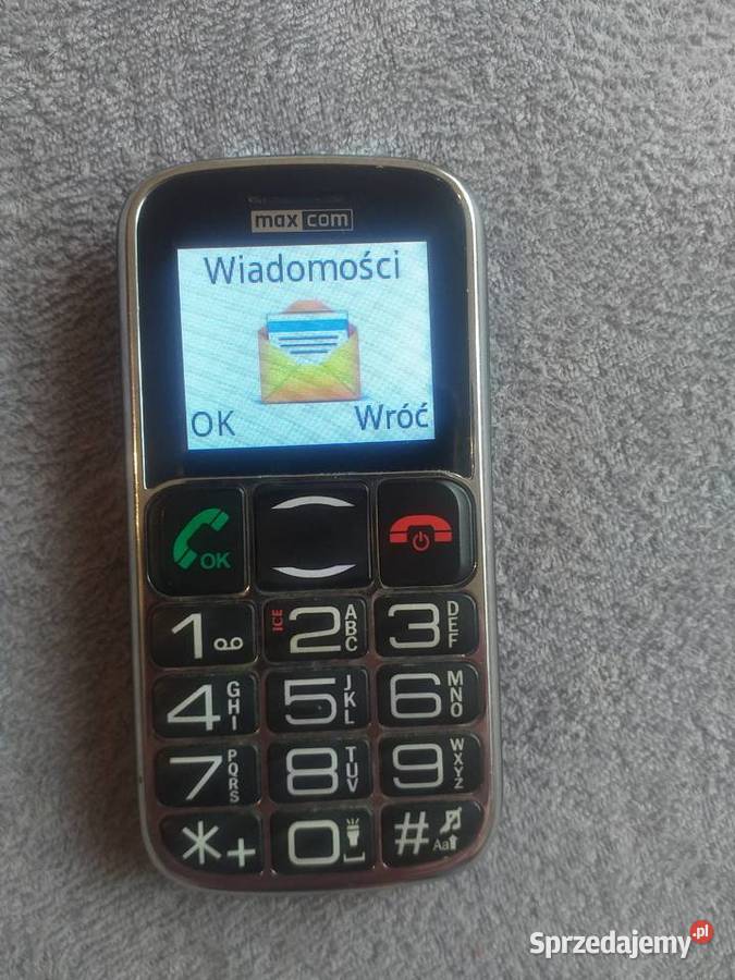 maxcom MM462BB telefon seniora sos com mm 462 bb