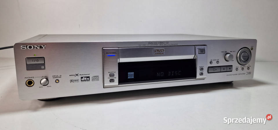 CD DVD odtwarzacz SONY DVP S725D 725 DVD CD Elektronika Międzychód