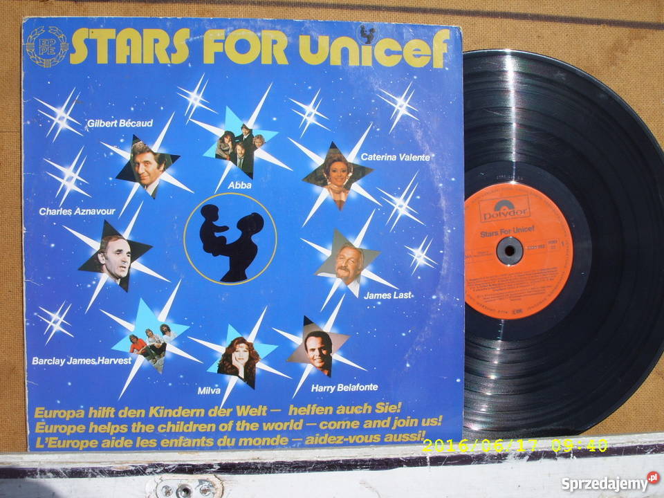 Skladanka LP STARS FOR UNICEF Płyty i kasety Wołów
