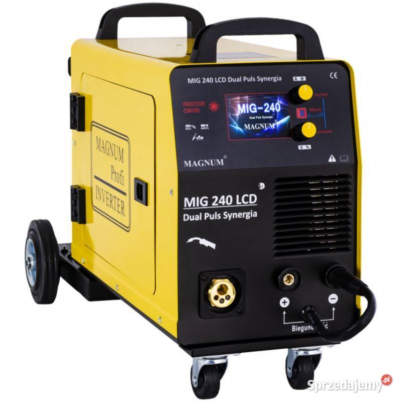 migomat MIG 240 DUAL PULS LCD 4x4 synergia Opatów