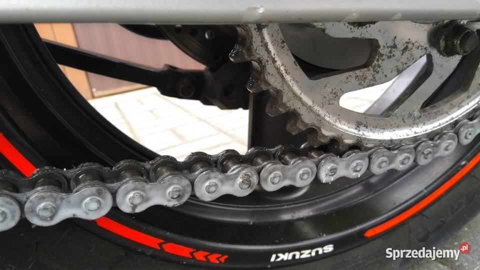 Suzuki gsx 750f jajko łańcuch wielkopolskie Glinno