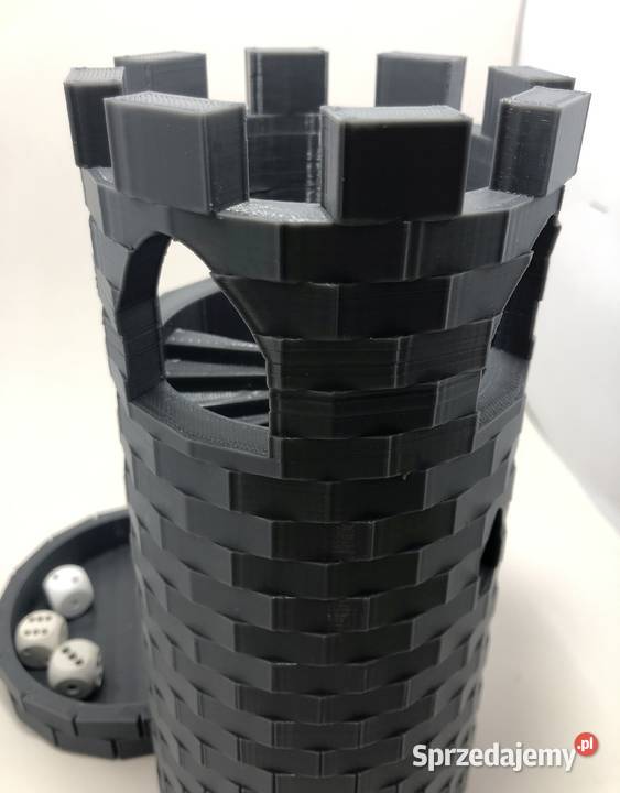 Wieża na Kości Dice Tower do Gier Planszowych Wieże, kubki i dicetraye Katowice sprzedam