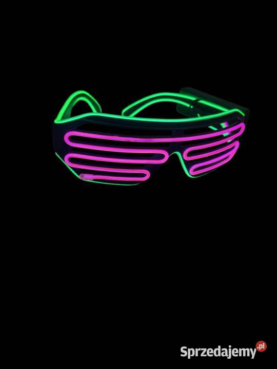 Okulary Led świecące neonowe