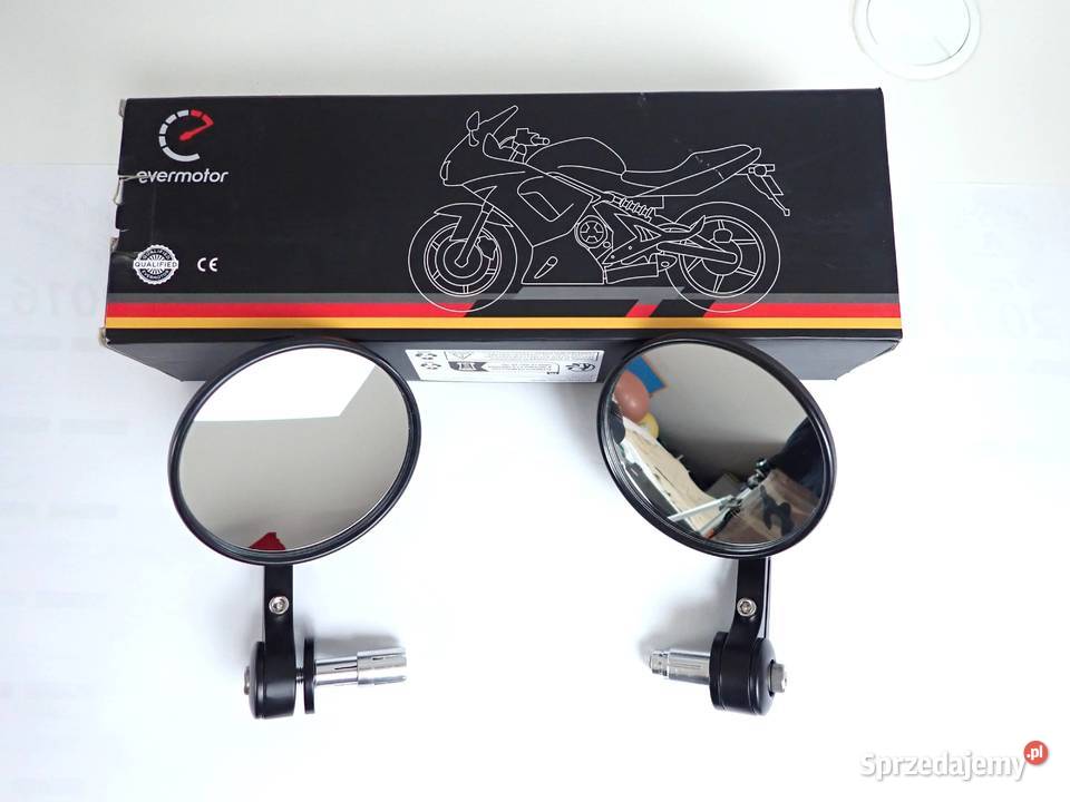 Lusterka na końcówki kierownicy Evermotor street Wrocław
