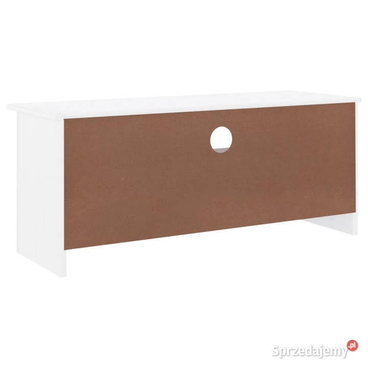 Szafka pod TV z szufladami ALTA biała 100x35x41 mazowieckie Warszawa