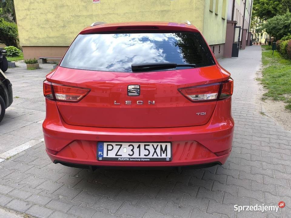 Sprzedam Seat Leon 3 ST Kombi 2017r 16 TDI immobilizer