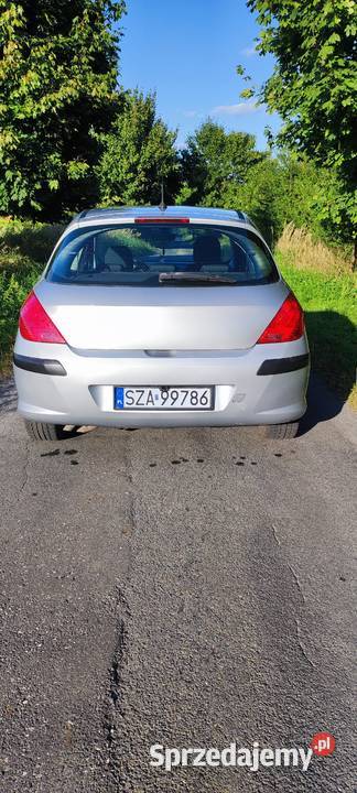 Doinwestowany Peugeot 308 2007r 16 120 nieuszkodzony Kończyce Wielkie