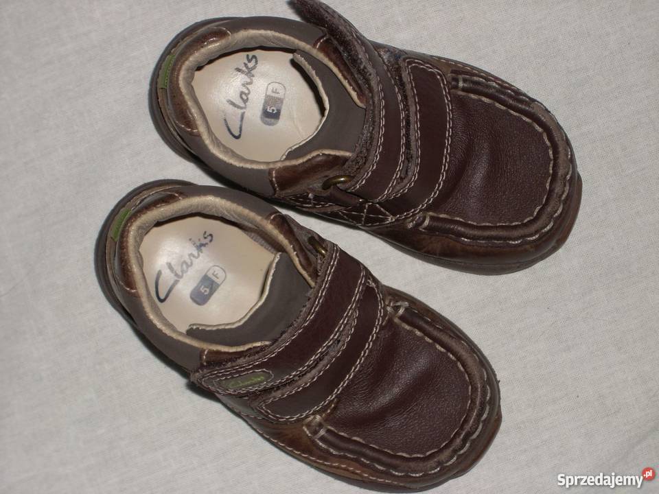 Clarks Buty Buciki Skóra Skórzane 21 5