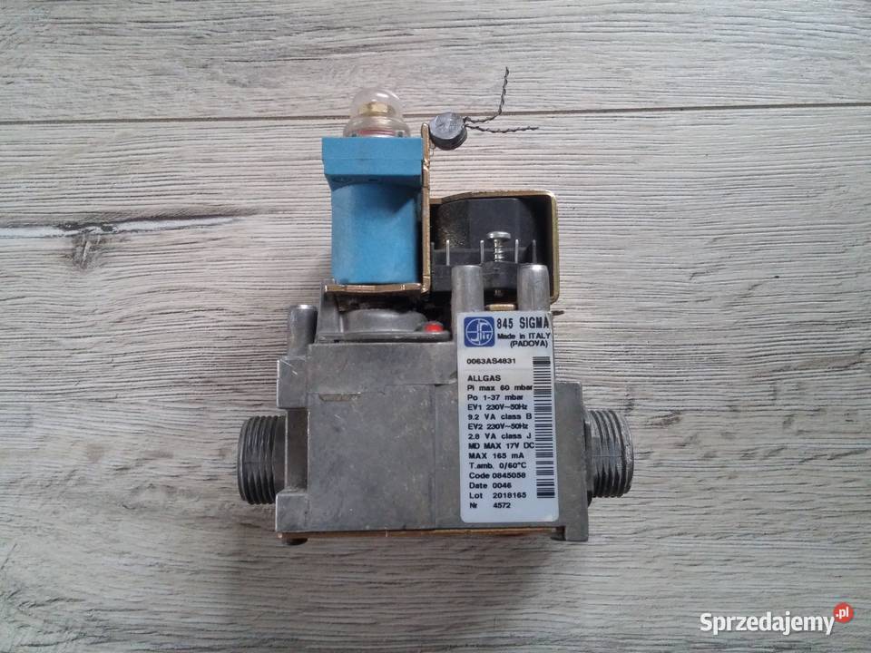 Armatura gazowa TERMET MINIMAX Zespół gazowy Zawory Siemianowice Śląskie