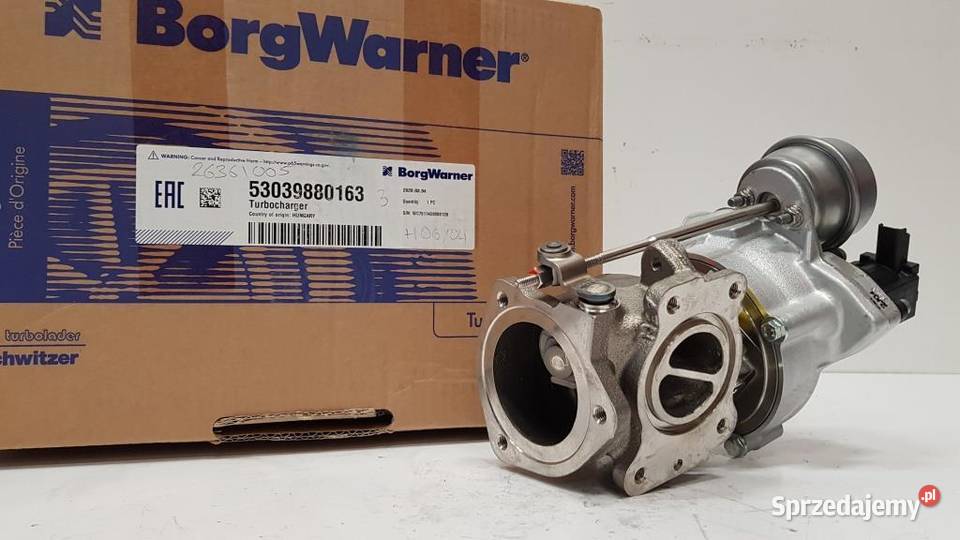 Nowa turbosprężarka BorgWarner KKK 53039880163