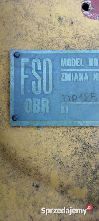 Fiat 125 p kabriolet żarty się skończyły jedna z mazowieckie Legionowo