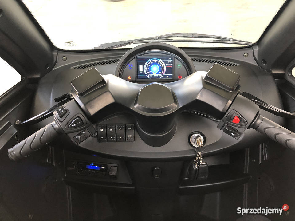 Skuter inwalidzki dwuosobowy Ztech 95 3 kołowy