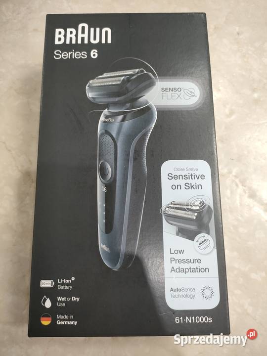 Golarka Braun series 6 S6 nowa Piaseczno