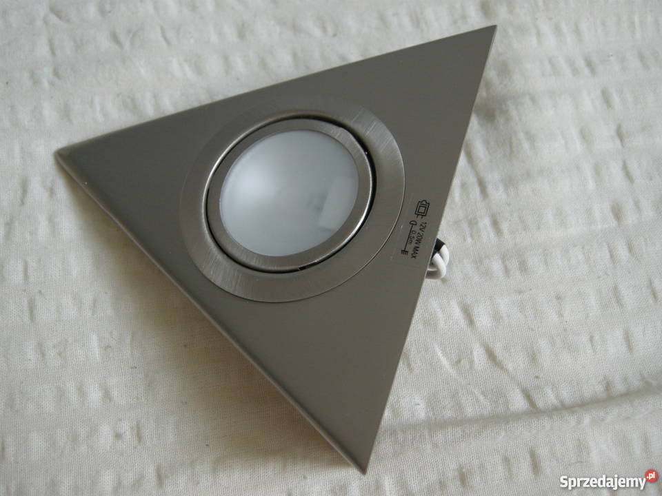 Trójkątna oprawa podszafkowa żarówki zasilacz Rzeszów