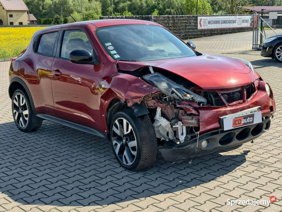 Nissan Juke 16 benzyna 117 nawigacja climatronic lakier metallic Kęty