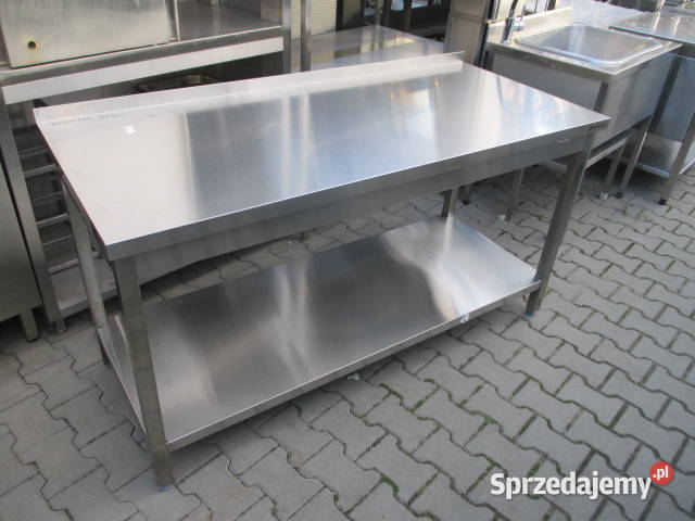 STÓŁ GASTRONOMICZNY Z PÓŁKĄ 1607085 NOWY Ostrów Wielkopolski sprzedam