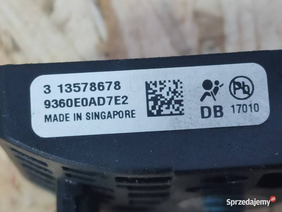 Czujnik Uderzenia Opel Mokka X 13578678 Pleszew