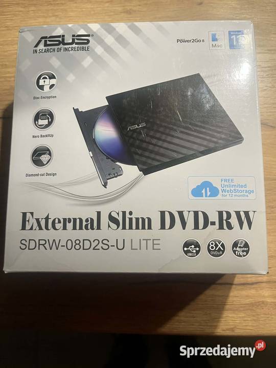 Naped DVD na usub Asus zewnętrzny Radomsko
