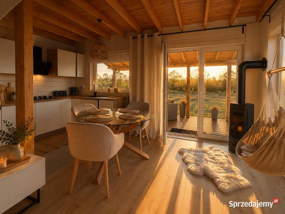 NAREW RIVER HOUSE  Prywatny azyl  Narwią wolnostojący Chełsty sprzedam