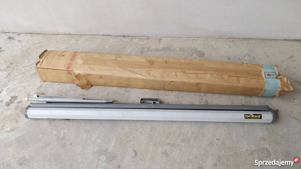 EKRAN DO PROJEKTORA RZUTNIKA BRILANT 120 x 120 warmińsko-mazurskie Grodziczno