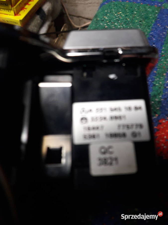 Mercedes W221 przełącznik świateł europa panele sterowania, przełączniki Gdańsk sprzedam