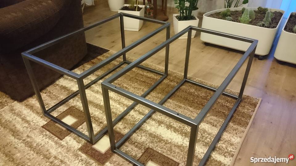 Metal rama ława nogi loft industrial modern śląskie Przystajń sprzedam