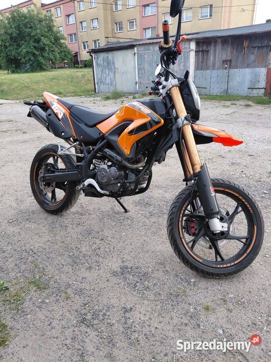 SPRZEDAM ZADBANE SUPERMOTO Wińsko