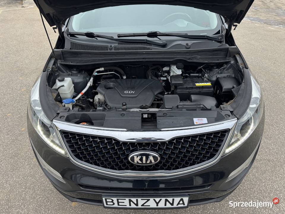 Kia Sportage 16 BENZYNA Klimatronik Nawigacja Konin
