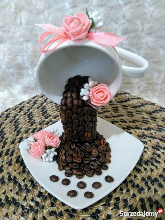 Filiżanka z kawą lewitująca Dekoracje i ozdoby Kostrzyn nad Odrą sprzedam