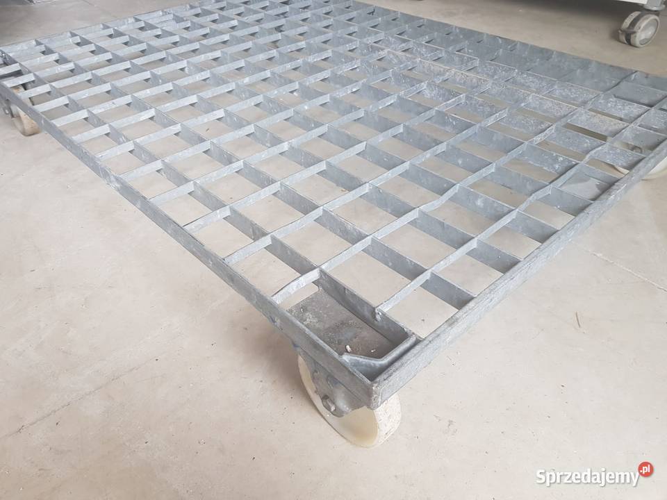 Wózek transportowy podest na kółkach krata wózek Buk