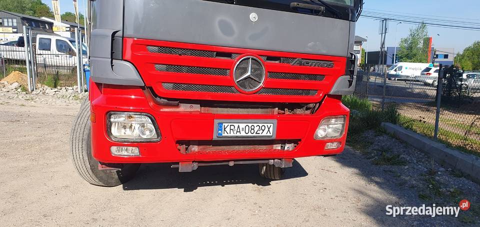 Mercedes Benz Actros 4141 MEILLER KIPPER S2 blokada mostu małopolskie Kraków
