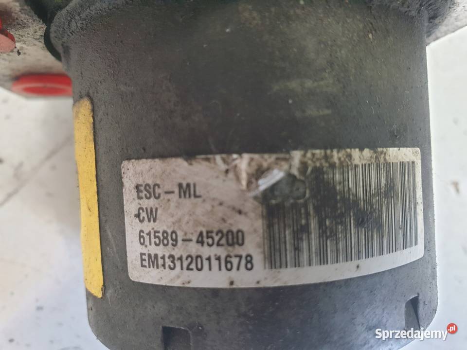 Kia Picanto II POMPA ABS hamulcowa 1Y58920500 Układ ABS i ESP Rudka