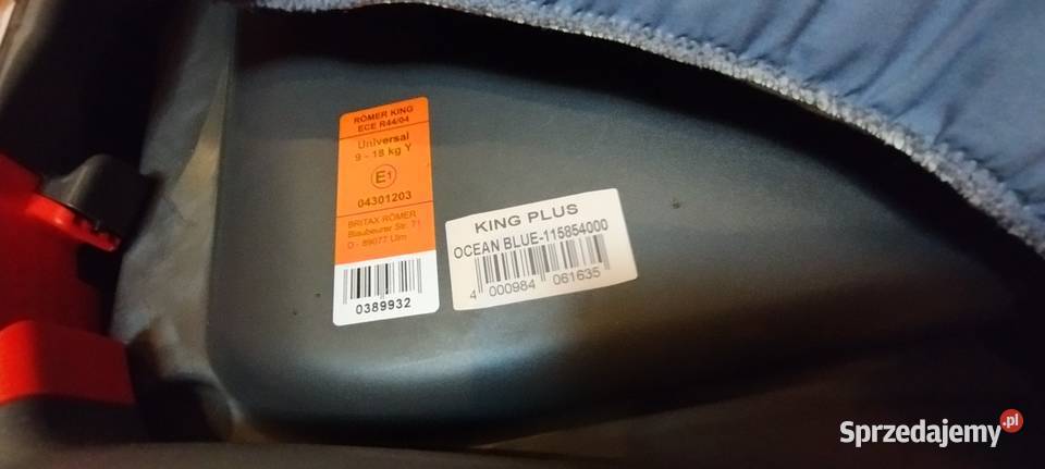 Fotelik samochodowy Romer małopolskie Zawoja