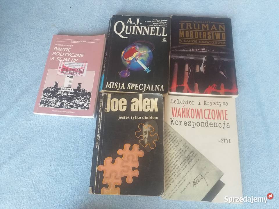 mix zestaw pakiet Sejm Misja Morderstwo diabłem świętokrzyskie Sandomierz sprzedam