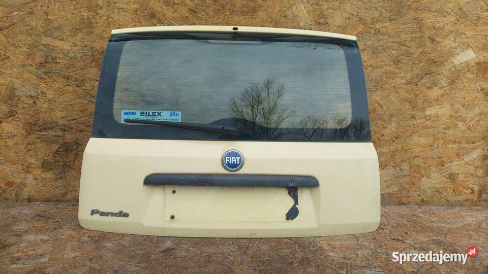 TYLNA KLAPA TYŁ FIAT PANDA II 2 Klapy bagażnika Rudziniec