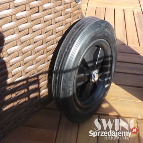 LEŻAK LEŻANKA OGRODOWA TECHNORATAN KOLOR CZARNY czarny Kalety