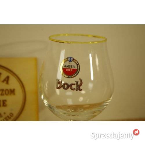 Oryginalny kielich degustacyjny Amstel Bock