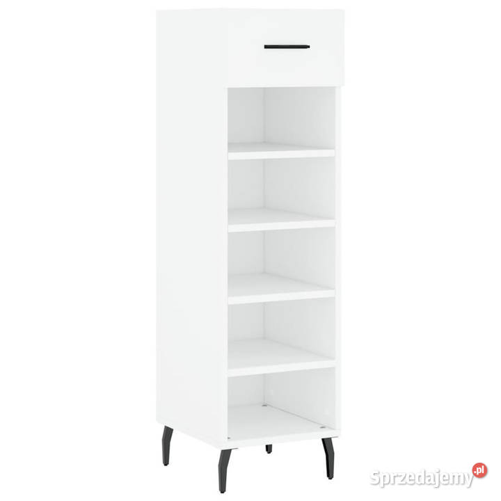 Szafka na buty biała 30x35x105 materiał Warszawa
