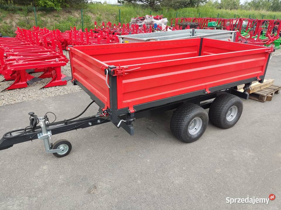 Przyczepy transportowe jedno dwu osiowe nowe Wrocław