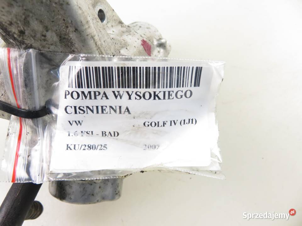 POMPA PALIWA VW GOLF IV 1J1 16 FSI BAD małopolskie