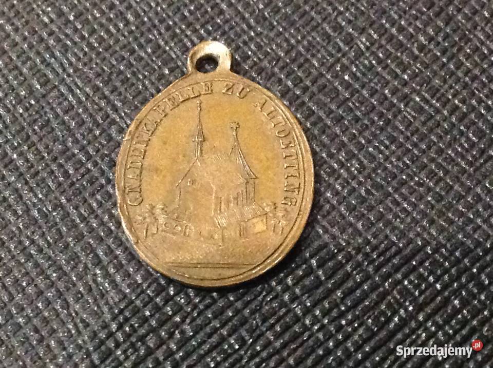 Stary Medalik Święty lubuskie Nowa Sól