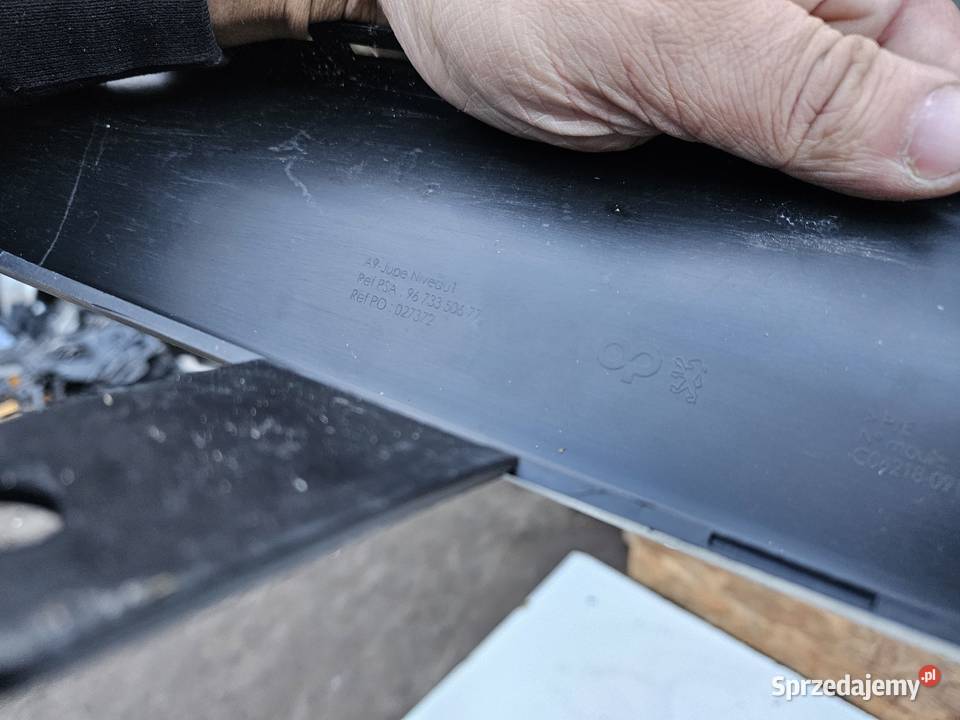 PEUGEOT 208 DYFUZOR SPOILER ZDERZAKA TYŁ TYLNY osobowe Spoilery Międzychód