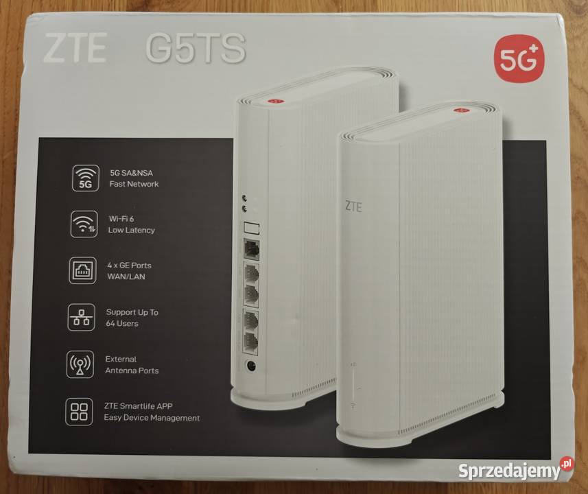 Router 5G ZTE G5TS fabrycznie nowy Warszawa