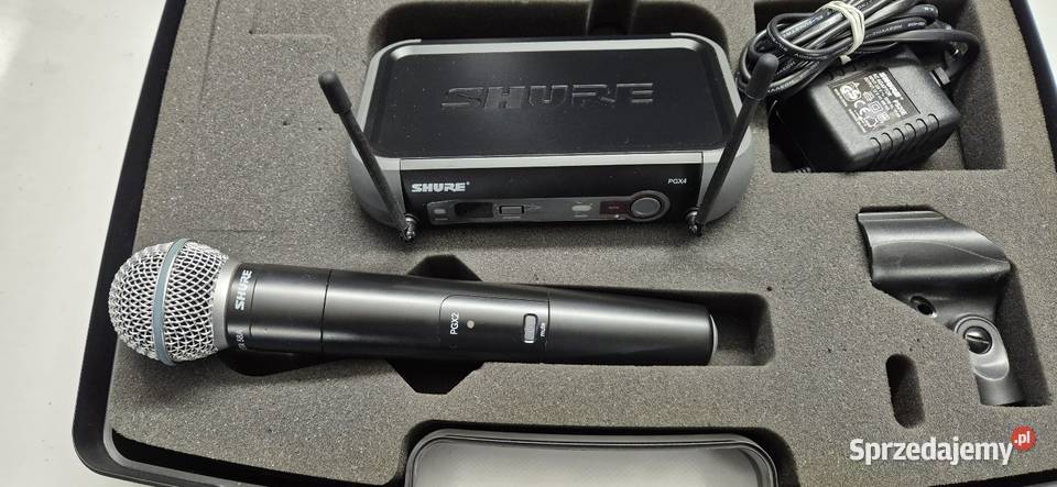 Shure PGX24Beta58a Oryginalny zestaw Konin sprzedam