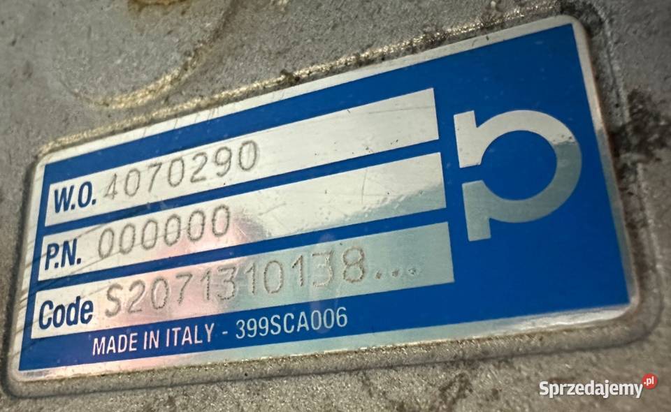 Przekładnia kątowa Bondioli Pavesi S2071 311 Chmielniki