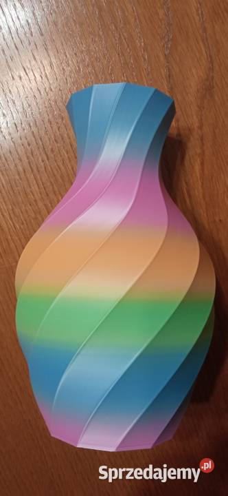 Wazon ozdobny tęcza flakon