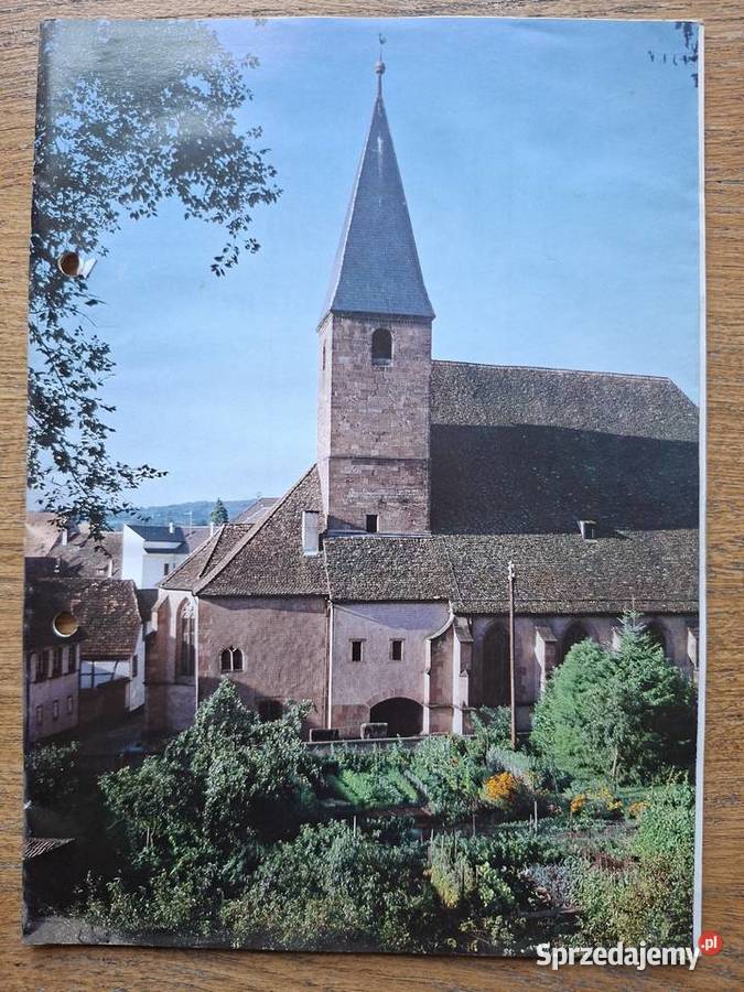 Francja Wissembourg Eglise protestante StJean miękka małopolskie Kraków
