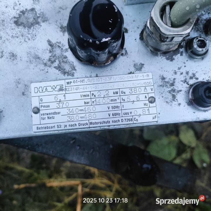 agregat hydrauliczny podlaskie Hajnówka
